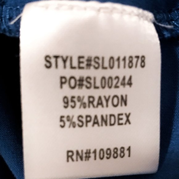 SUNNY LEIGH Royal Blue Sleeveless Top - Picture 4 of 4